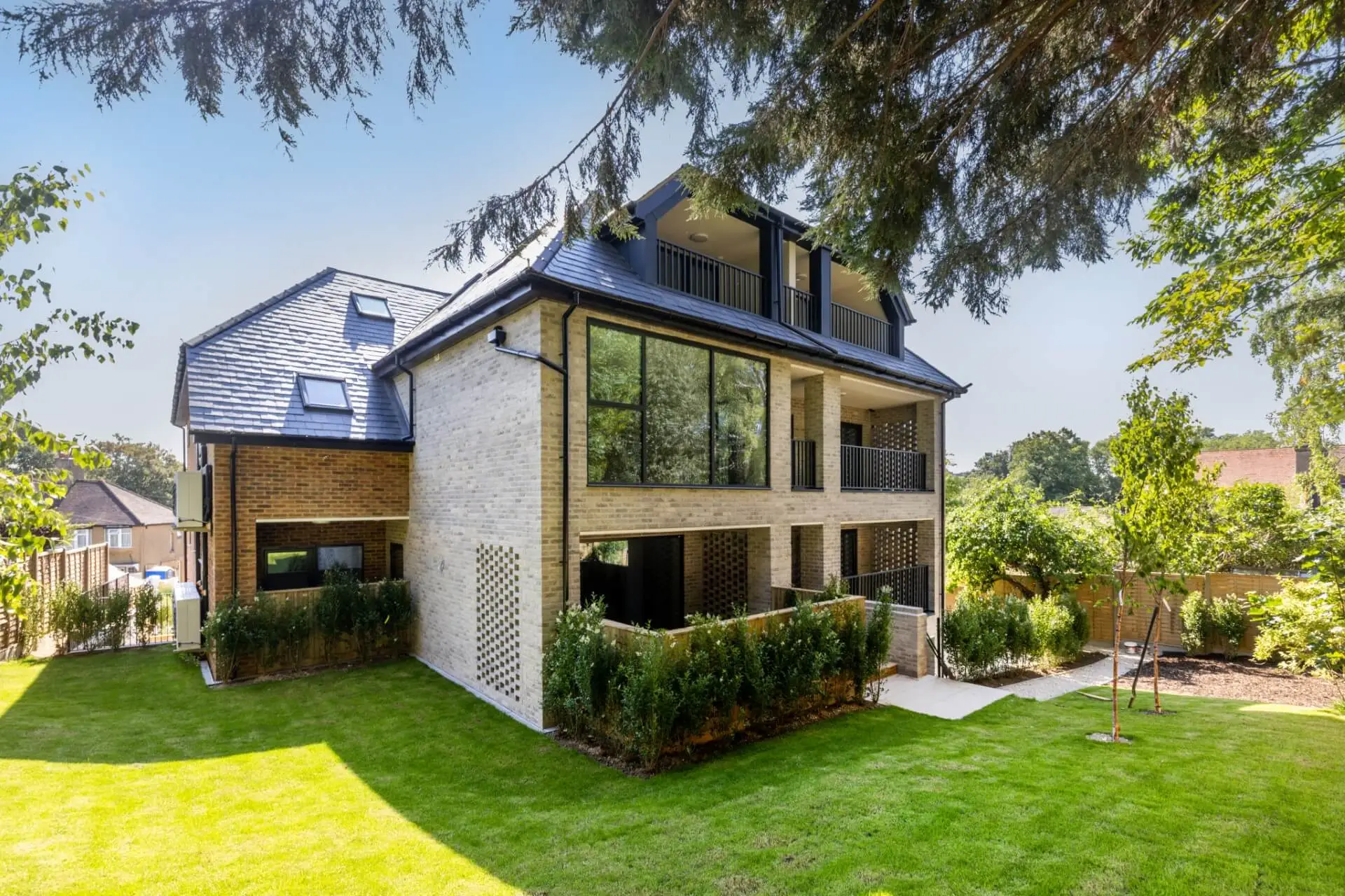 Newly built UK home — realising land value through consultancy